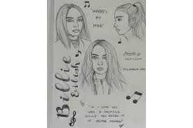 There are 10 billie eilish coloring pages here that you can print from your browser or open as a pdf file. Billie Eilish Drawings Billie Eilish Amino