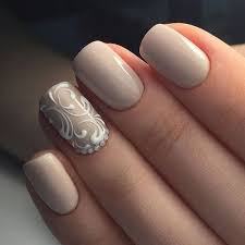 There are 3213 short gel nails for sale on etsy, and they cost $18.37 on average. Cool Opleiding Nagels Beste Fotografie Beige Nails Classy Nail Designs Bride Nails