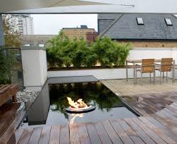 Designed For A Young Professional This Roof Garden Had To Be Simple And Sophisticated And Easy To Look After Ther Roof Garden Design Roof Garden Garden Design