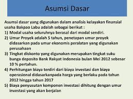 Analisis Kelayakan Finansial Ppt Download