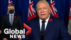 Ontario premier doug ford, along with solicitor general sylvia jones, told reporters friday stricter measures are necessary because of a lack of vaccine supply. Coronavirus Ford Announces Early Warning System As Ontario Sees New Single Day Case Record Full Youtube