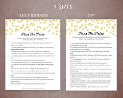 Pass The Prize Game Pass The Gift Pass The Parcel Rhyme Baby Shower Game Gifts Printable Baby Shower Games Music Baby Showers