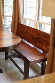 Standard Bench Rustic Farm Style Handmade Custom Dining Bench With Back Farmhouse Table With Bench Dining Table With Bench