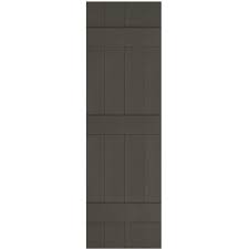 Ekena Millwork 14 In X 92 In Lifetime Vinyl Custom Four Board Joined Board And Batten Shutters Pair Bordeaux Red Board Batten Shutters Exterior Vinyl Shutters Vinyl Shutters