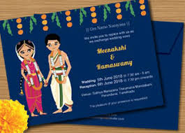 At shaadisaga, we connect you with creative and professional vendors for wedding invitation cards in. Cute Indian Cartoon Wedding Invitation Cards