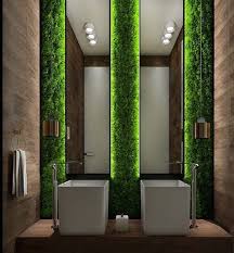 Bathroom With Green Walls Bathroom Green Walls Modern White Bathroom Home Interior Design Bathroom Interior