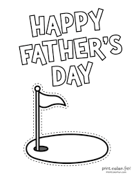 Printable father's day coloring pages. 16 Free Printable Father S Day Coloring Pages Print Color Fun