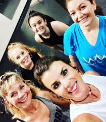 Pilates class at crunch fitness