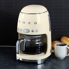 Smeg coffee grinder $ 314.95; Smeg Cream Drip Coffee Maker Reviews Crate And Barrel