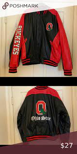 Great Looking Ohio State Polyvinyl Winter Jacket Winter Jackets Jackets Clothes Design