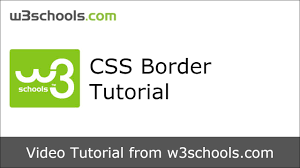 W3schools Css Border Tutorial Css Tutorial Tutorial Css