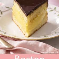 Combine all ingredients for crust in the pie plate and form a ball. Boston Cream Pie Preppy Kitchen