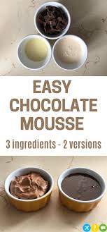 Easy Chocolate Mousse Recipe Travel Cook Tell Recipe Easy Chocolate Mousse Easy Chocolate Chocolate Mousse Recipe