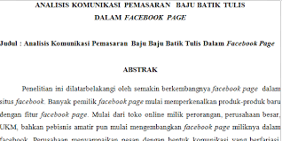 We did not find results for: Resume Skripsi Analisis Komunikasi Pemasaran Dalam Facebook Page Wp Info