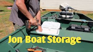 Free plans to help anyone build simple, stylish furniture at large discounts from retail furniture. Jon Boat Modification Adding Storage Bins Youtube