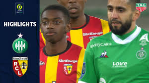 Download wallpapers rc lens, 4k, silk texture, logo, red yellow silk flag, french football club, emblem, ligue 2, lance, france, football, lens fc besthqwallpapers.com. As Saint Etienne Rc Lens 2 3 Highlights Asse Rcl 2020 2021 Youtube