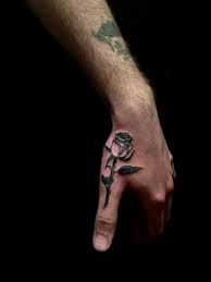 By dubuddha january 22, 2018. Finger Flower Rose Tattoo By Hidden Moon Tattoo