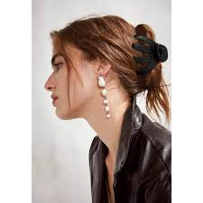 ATODEN Pinzas de pelo negras para cabello grueso, pinzas de pulpo mate,  pinzas de pelo grandes, pinzas de pelo largas y gruesas, pinzas de pelo  jumbo : Amazon.es: Belleza