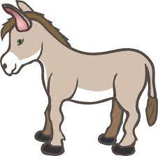 Donkey stock vectors, clipart and illustrations. Free Clipart Of A Donkey