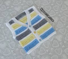 4 renkle ip degerlendirme bebek yelek nazarca com baby knitting patterns orgu desenleri bebek