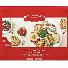 Great value pink cookie icing. Ugly Christmas Sweater Cookie Kits Popsugar Food