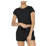 Hind Girls Athletic Tank Top and Short 2-Piece Outfit Set, Sizes 4-16