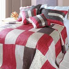 John lewis fascino bedspread gold at john lewis partners. Dada Bedding Metallic Red Brown Gold Checkered Square Coverlet Bedspread Set Quilts Bedspreads Coverlets Bedding