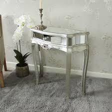 Half Moon Mirrored Console Table Tiffany Range Half Moon Console Table Console Table Small Console Tables