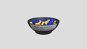SCP-330 Candy Bowl - Download Free 3D model by BananowyTasimic  (@BananowyTasimic) [5c92acc]