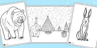 John lewis | page not found. The Bear And The Hare Colouring Sheets John Lewis Christmas Coloring Sheets Christmas Teaching Resources