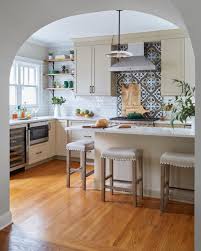 Design a sophisticated kitchen with vintage white kitchen cabinets in minnesota, usa. Vintage Kitchen Remodel In Historic Home Town Country Living