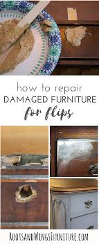 Furniture Repair Filling Large Holes In Wood Roots Wings Furniture Llc Furniture Repair Redo Furniture Flipping Furniture