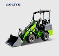 AOLITE 606 four wheel drive small 660kg mini electric loader ...