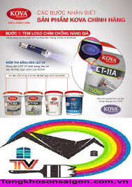 CÁCH KIỂM TRA SƠN KOVA C11A | Tổng Kho Sơn Sài Gòn