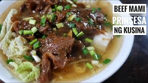Beef pares mami noodles is a simple noodle soup dish. Beef Mami Youtube