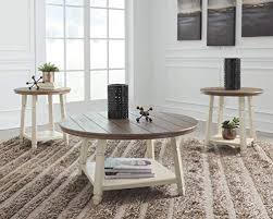 These ashley furniture coffee table are offered in various shapes and sizes ranging from trendy to classic ones. Signature Design By Ashley Bolanbrook Farmhouse Occasional Coffee Table Set Of 3 Antique White Wood Beachfront Decor