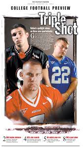 His heart wasn't in it. Enquirer On Twitter The Cover Of The Enquirer S 2003 College Football Preview Uc S Gino Guidugli Miami S Ben Roethlisberger And Uk S Jared Lorenzen Https T Co Kr4pp0htcg
