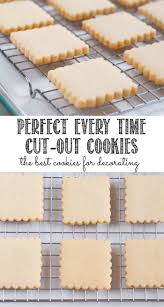 Need to make some delicious cookies for the holiday season? Perfect Every Time Cut Out Cookies Bake At 350
