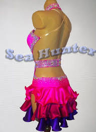 ballroom latin rhythm cha cha competition uk10 us8 dance dress l2495 deep pink dance dresses ballroom dancing cha cha