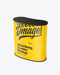 Download Advertising Counter Mockup Half Side View High Angle Shot In Indoor Advertising Mockups On Yellow Images Object Mockups In 2020 Free Mockup Mockup Psd Mockup Free Psd PSD Mockup Templates