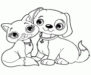 Realistic puppy with bone coloring page. Puppy Coloring Pages To Print Puppy Printable