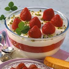 Bayerische Creme Mit Erdbeeren Rezept Kuchengotter Rezepte Bayerische Creme Erdbeeren