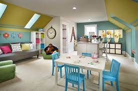 A flirty ikea maskros pendant light adds a whimsical touch. Multipurpose Magic Creating A Smart Home Office And Playroom Combo