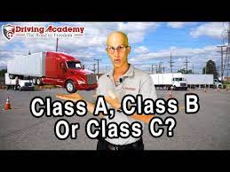 The class a cdl is considered to be the universal commercial driver's license. Do You Need A Class A Class B Or Class C Cdl Driving Academy Youtube