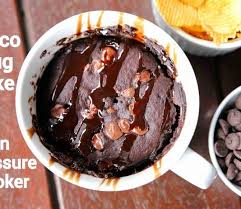 Mug Cake Recipe In Pressure Cooker Eggless Chocolate Mug Cake Recipe Chocolate Mug Cakes Easy Mug Cake Cooking Recipes Desserts