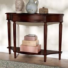 Small half round console table. 15 Different Types Of Foyer Tables Elist10