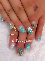 Pin By Yajaira Nieves On Unas Quinceanera Nails Nail Designs Fancy Nails