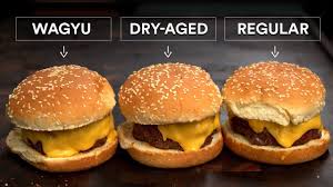 Wagyu Burger Vs Dry Aged Burger Vs Amazing Burger Youtube