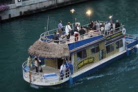 Chicago yacht charter rental on lake michigan. Island Party Boat Rent A Floating Tiki Bar In Chicago Jobbiecrew Com