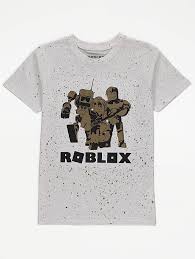 (clothes originally created by me) // el modelo de la camisa la saqué de un fondo de pantalla, yo simplemente di las medidas y complete la mitad faltante de la camiseta. Roblox White Speckle Print T Shirt Kids George At Asda